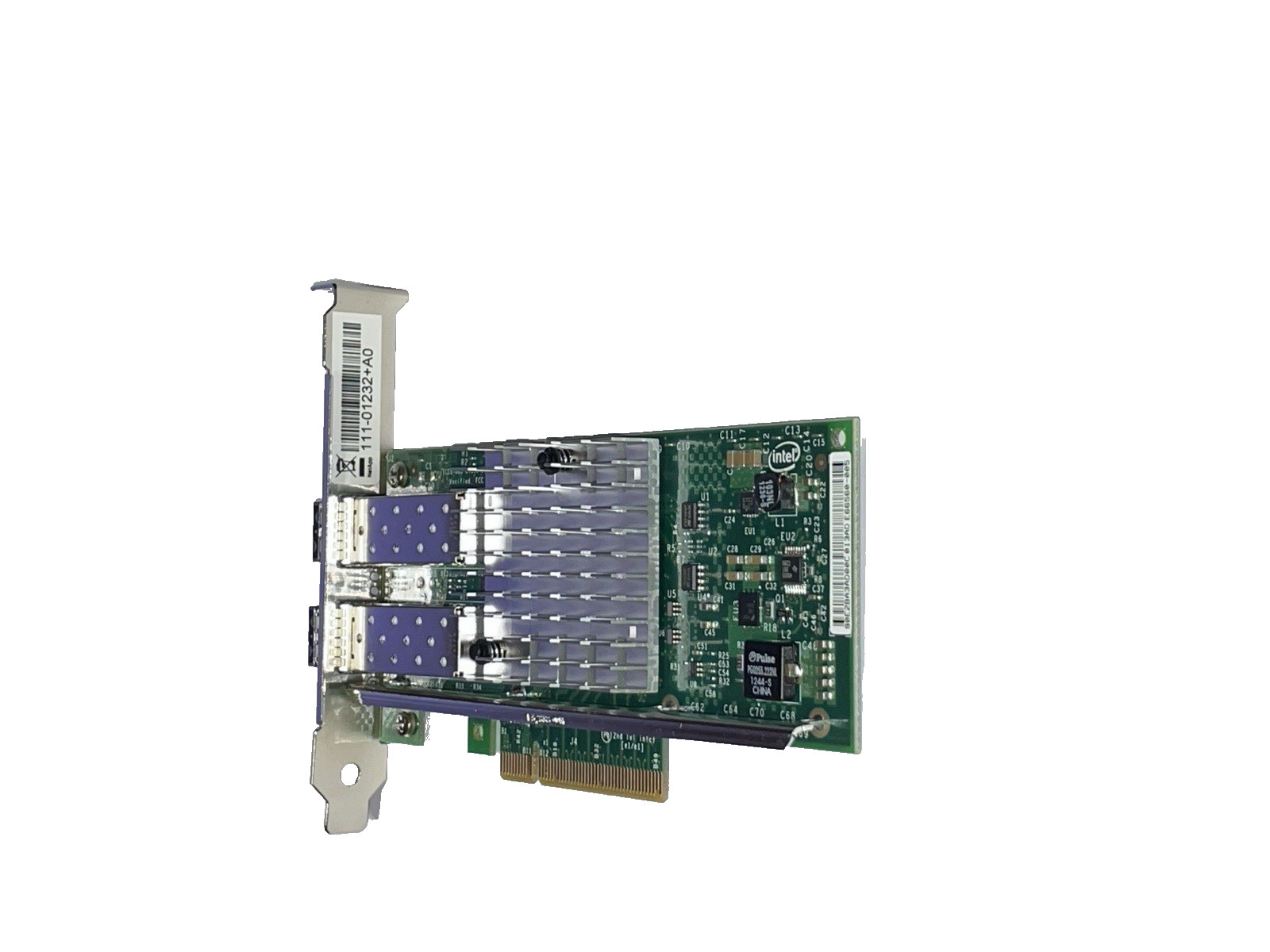 Intel NetApp 111-01232+A0 / X520-DA2 FC Dual Port 10GbE PCIe x8 Network Card FP