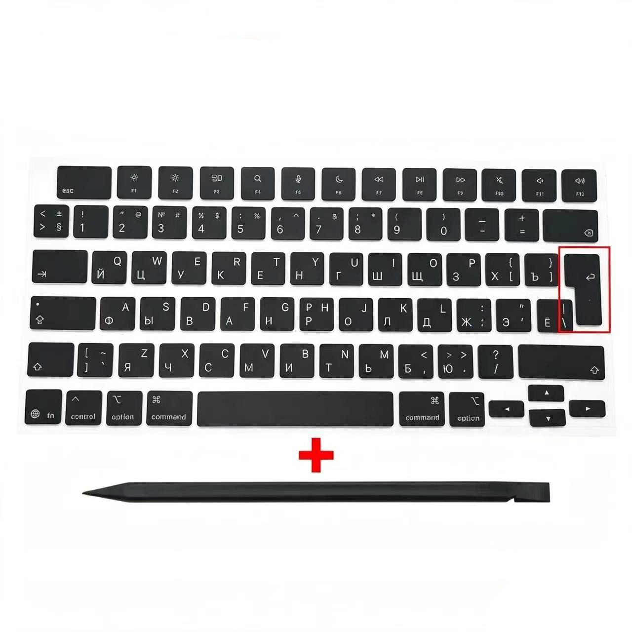New Laptop Keycap UK-Russian For Macbook Pro M5 Pro 14" A3426 EMC 8934 2026 Year