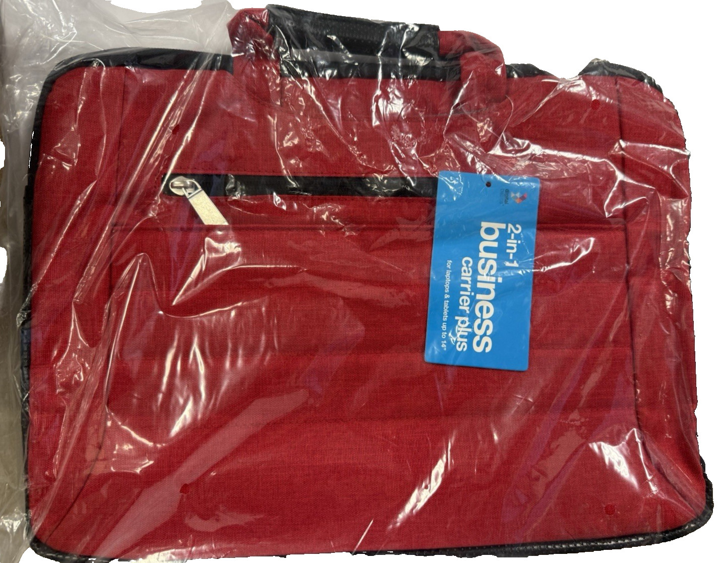 Digital Basics 2 in 1 Business Carrier For Laptops Tablets Up To 14"  Bag Red
