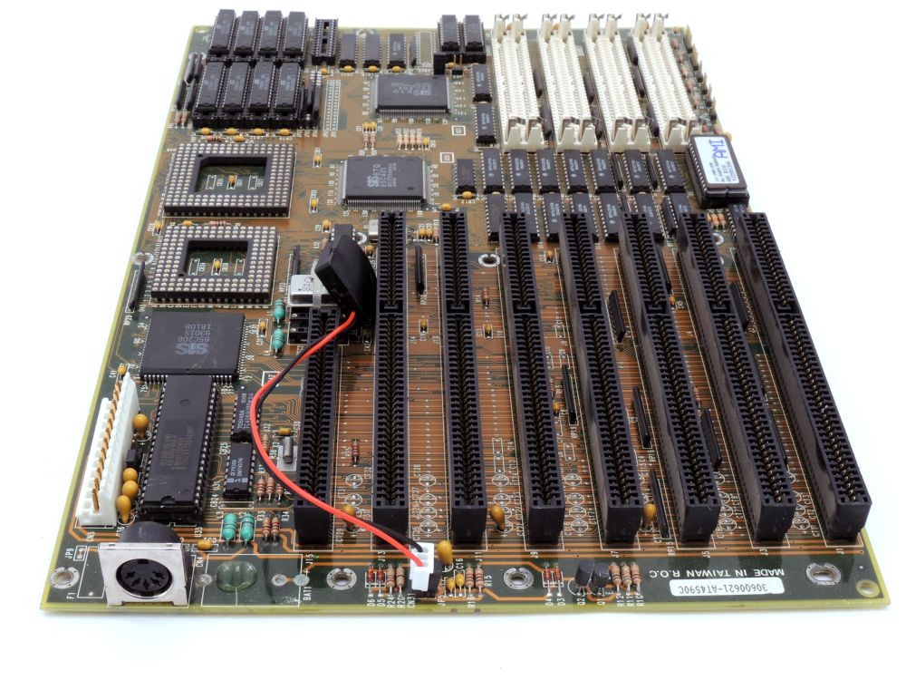 ABit AB-AT4 Vintage SiS Chip 486 ISA Motherboard AT4590C Motherboard 256KB Cache