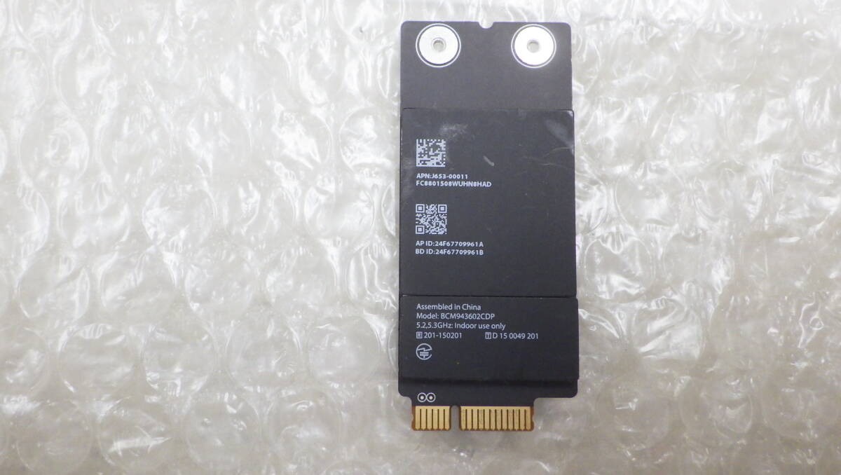 New Arrival Apple Bluetooth Wi-Fi Wireless LAN Card BCM943602CDP for iMac A1418/