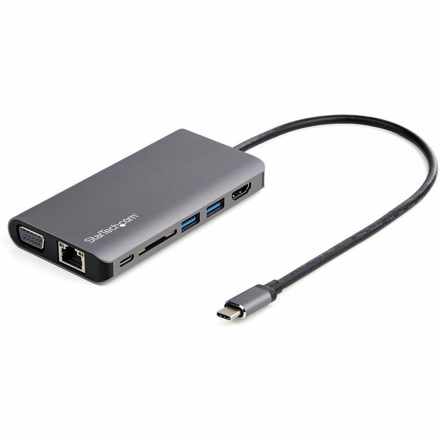 StarTech USB C Multiport Adapter USB-C Mini Travel Dock