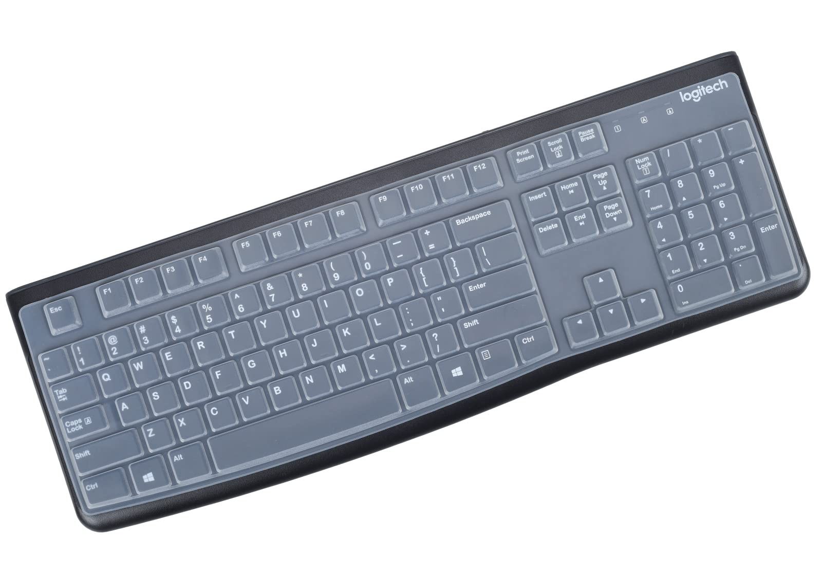 Keyboard Cover for Logitech K120 & MK120 Wired Keyboard, Ultra Thin Logitech ...