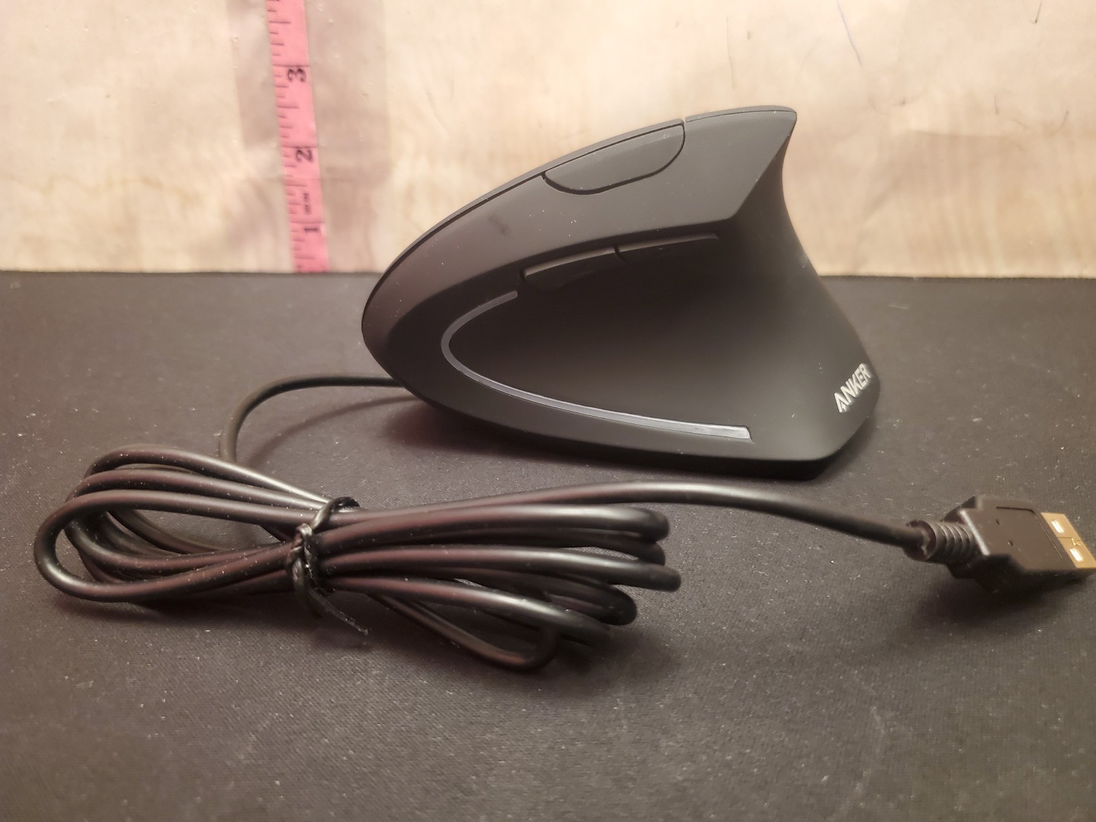 a7851  Anker wired worded vertical ergonomic computer mouse