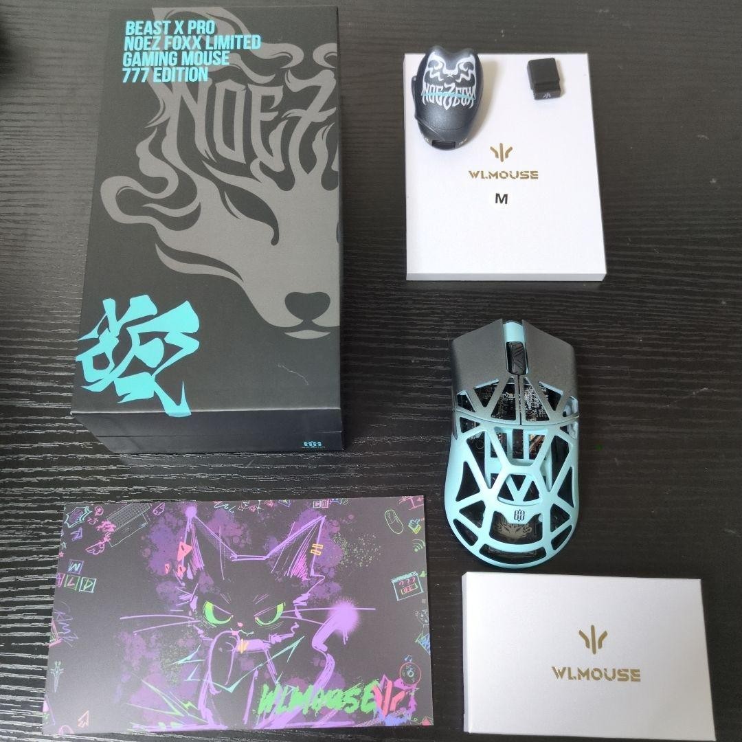 WLMOUSE Beast X Pro NOEZ FOXX Wireless Gaming Mouse 8K 41g Japan Limited Edit