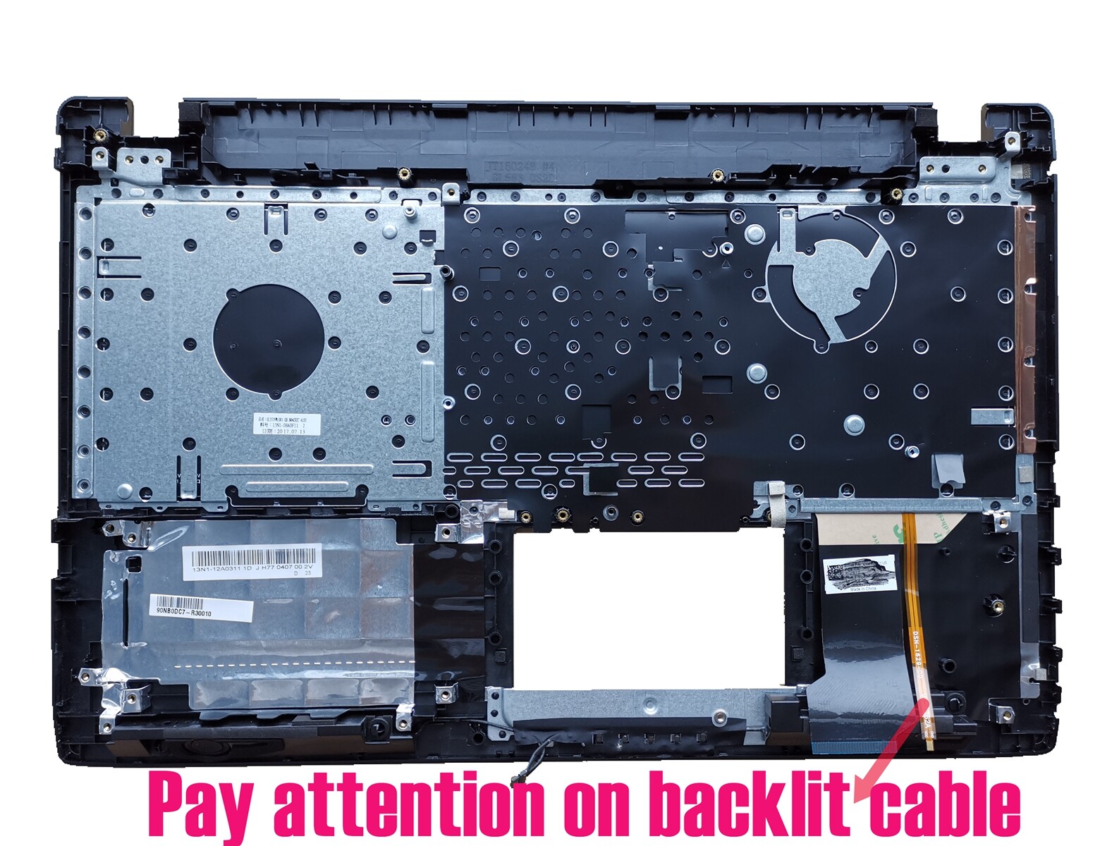 US Palmrest 4pin Red backlit keyboard for ASUS ZX53V GL553V FX553V FX53V FX53VE