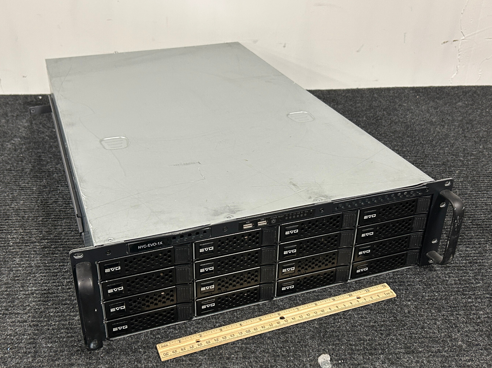 Studio Network Solutions EVO JBOD NAS w 64TB Storage w/ Power Cord
