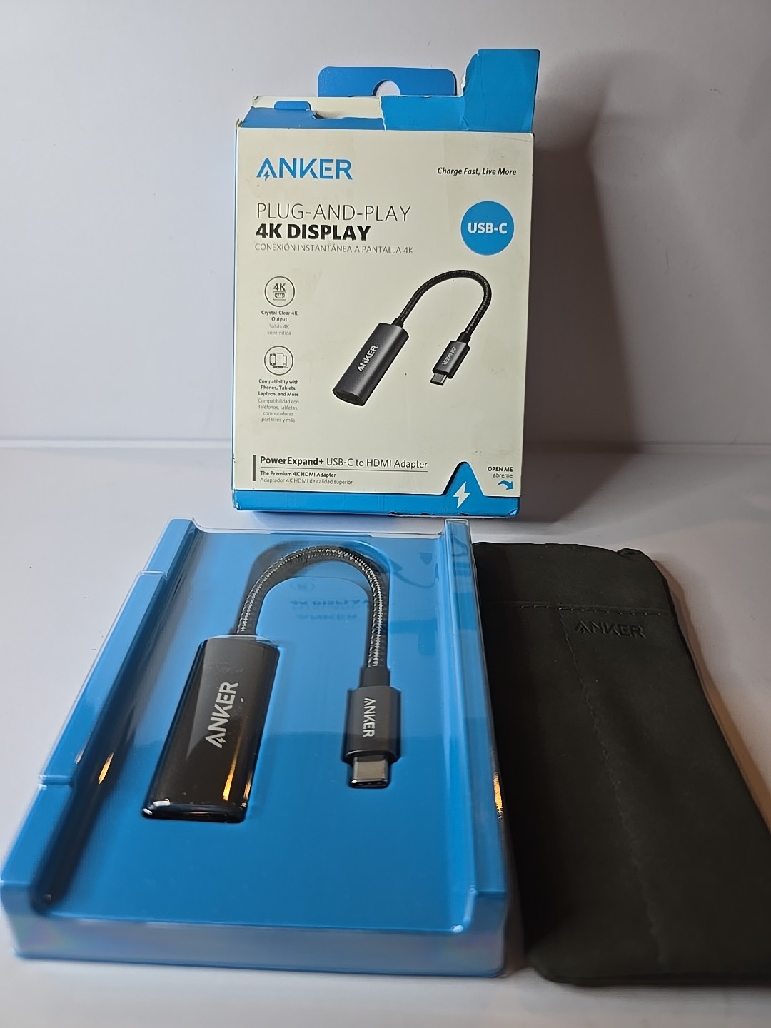 Anker PowerExpand+ USB-C to HDMI Adapter Plug And Play 4K - New *Sealed pack*