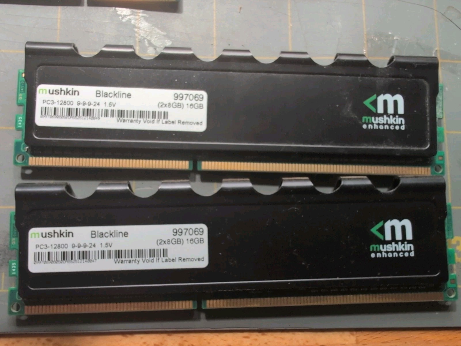 Muskin 2x8gb 16gb RAM PC3-12800