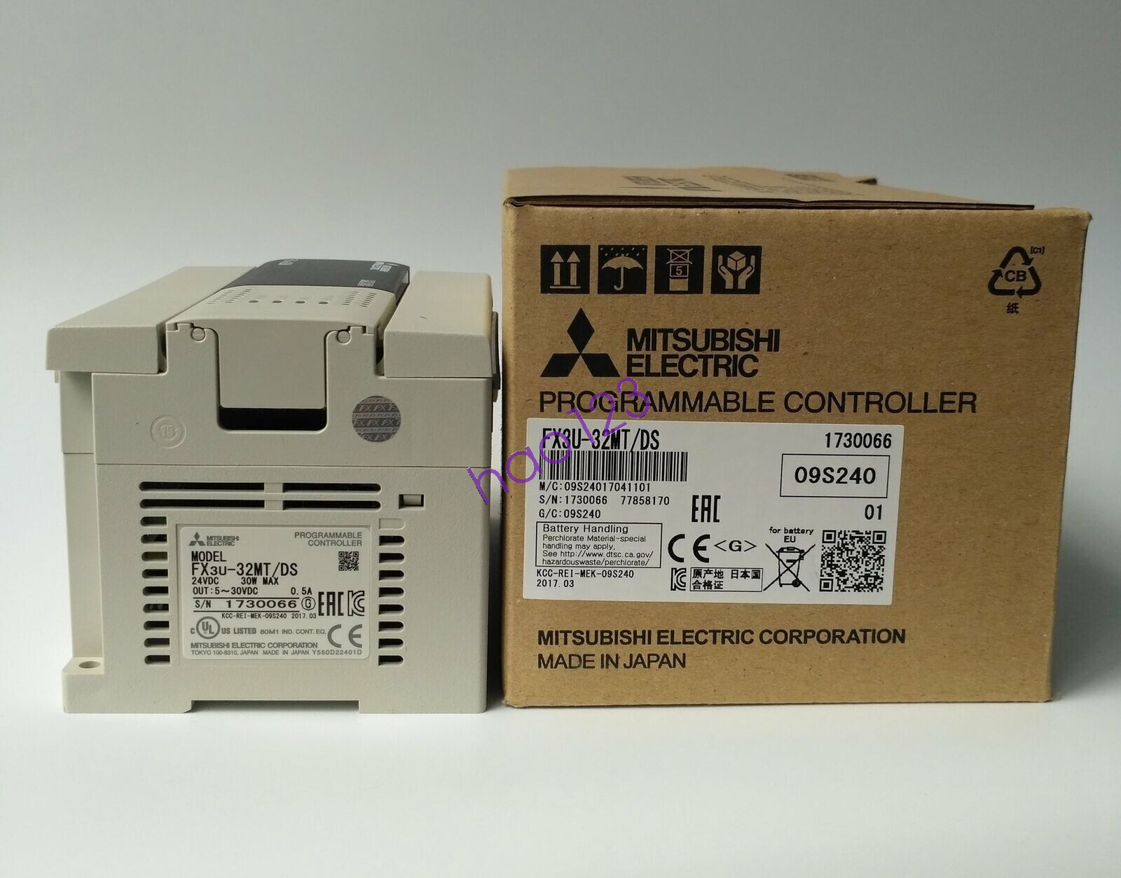 Mitsubishi New Programmable Controllers FX3U-32MT-DS DHL/FedEx
