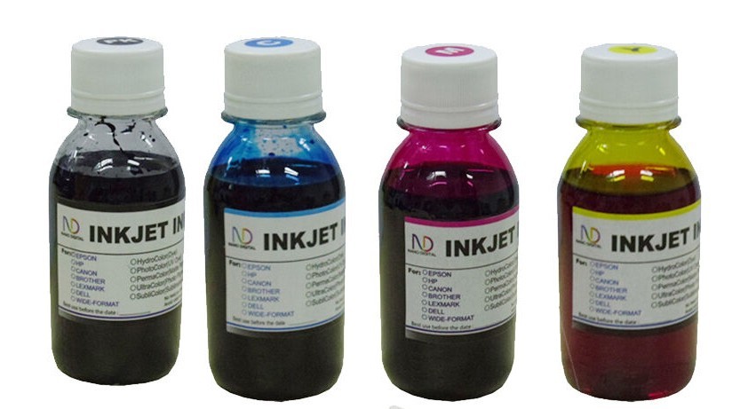 4x100ml ND® Non-OEM Dye Inks for 522 T522 Ink Bottle ET-1913 2410 2800 4800 4903