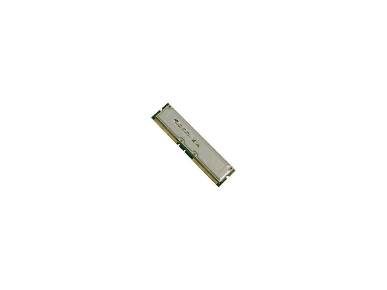 Samsung 512Mb ECC PC800 Rambus RDRAM module Model MR18R162GEG0-CM8