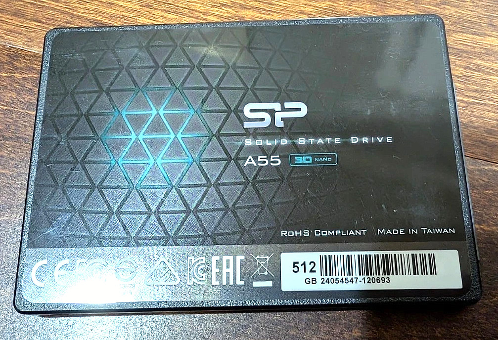 Silicon Power 2.5” 512GB Internal Solid State Drive SSD SP A55 3D NAND