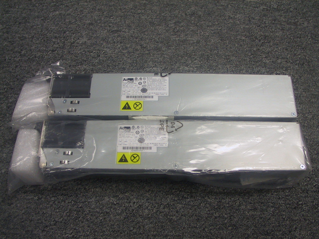 Lot 2 NEW Apple 614-0385 Xserve 650W Acbel API5FS44 Hot Swap Power Supply 