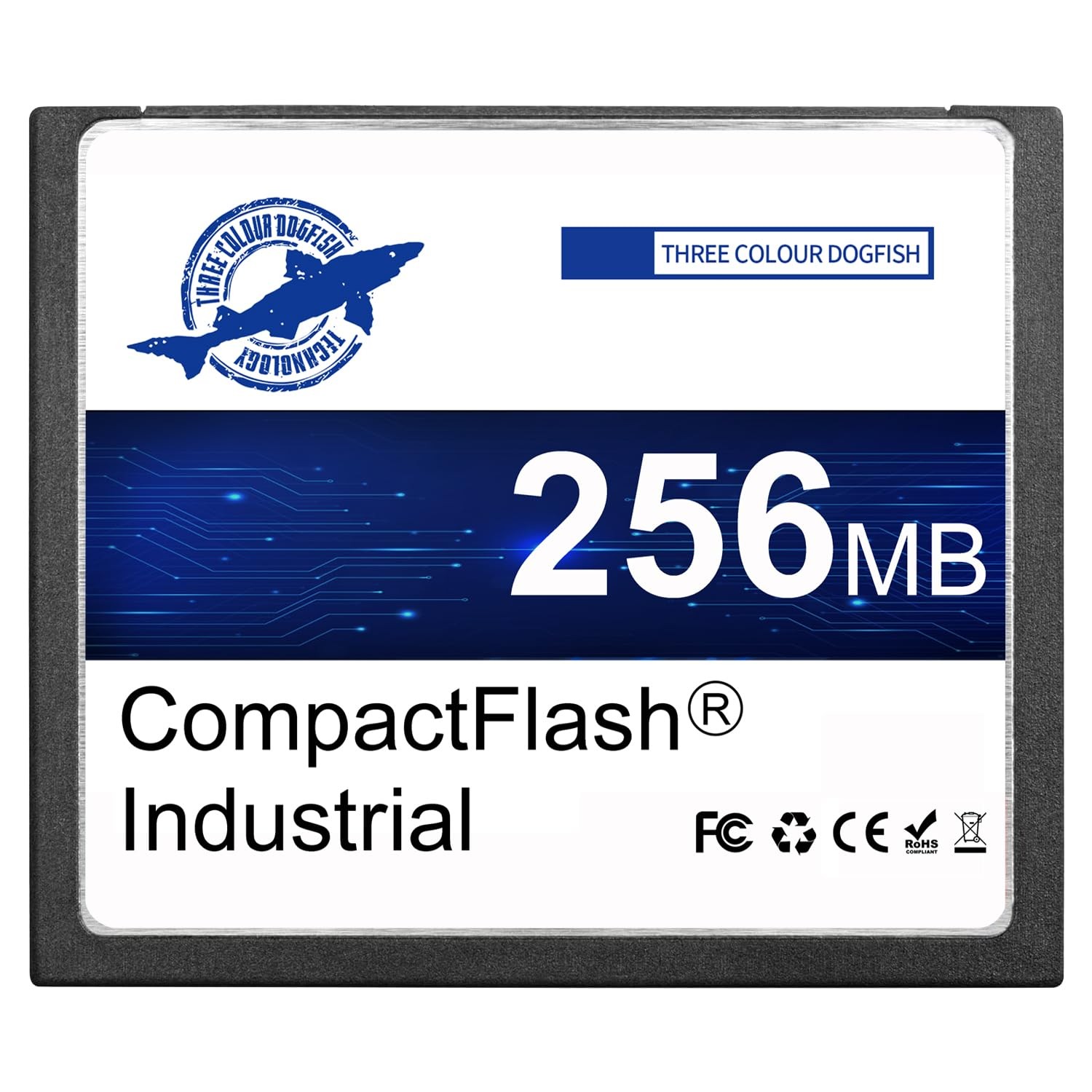 Dogfish Compact Flash Card 256MB Industrial CF Memory Card with SLC NAND