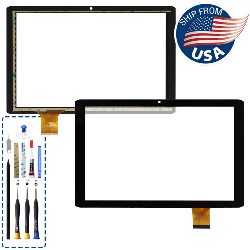 10.1" Touch Screen Digitizer Replace For Visual Land Prestige Elite 10QH ME-10QH