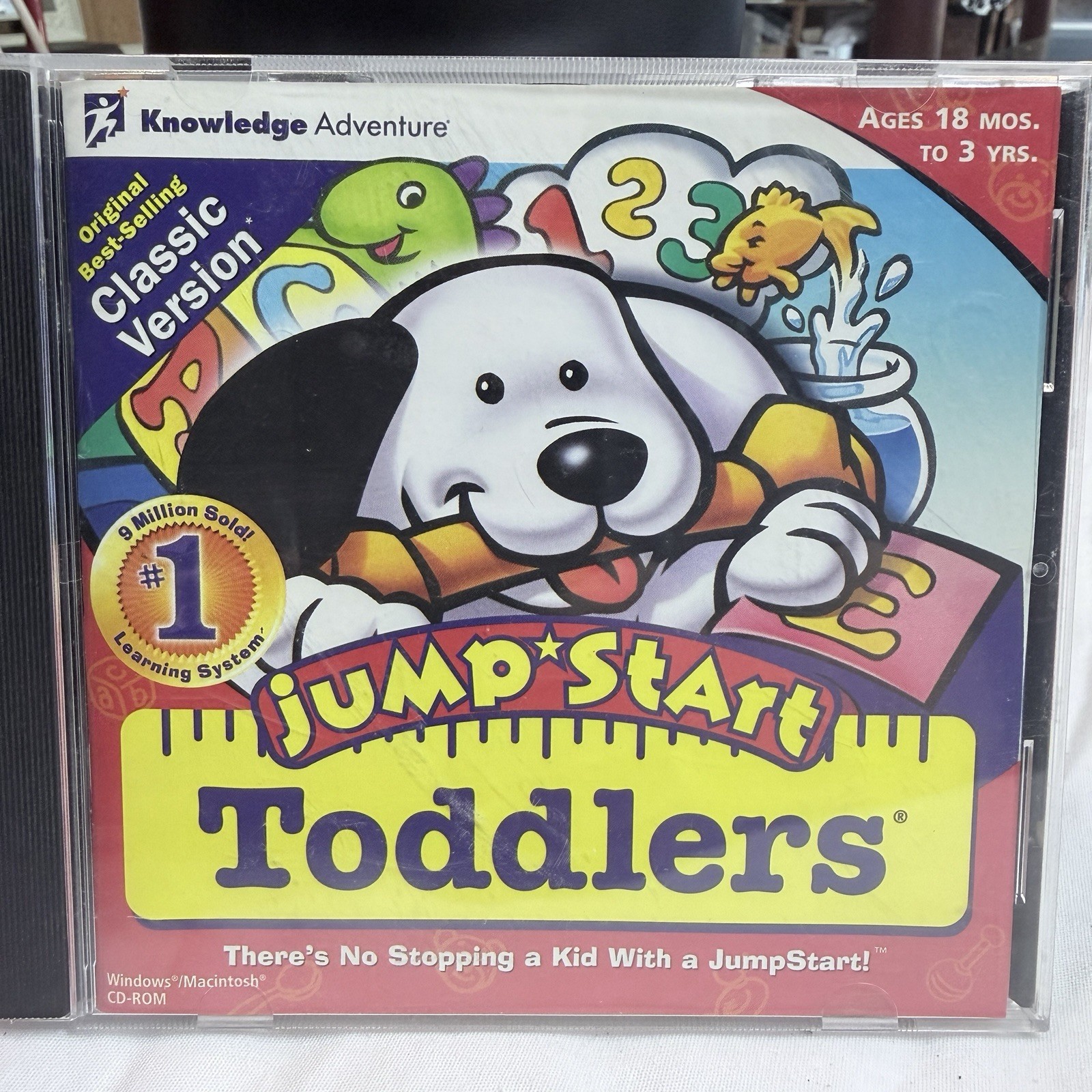 Jump Start Toddlers Classic Version Windows 98/95 Mac Pre-owned 2000 PC