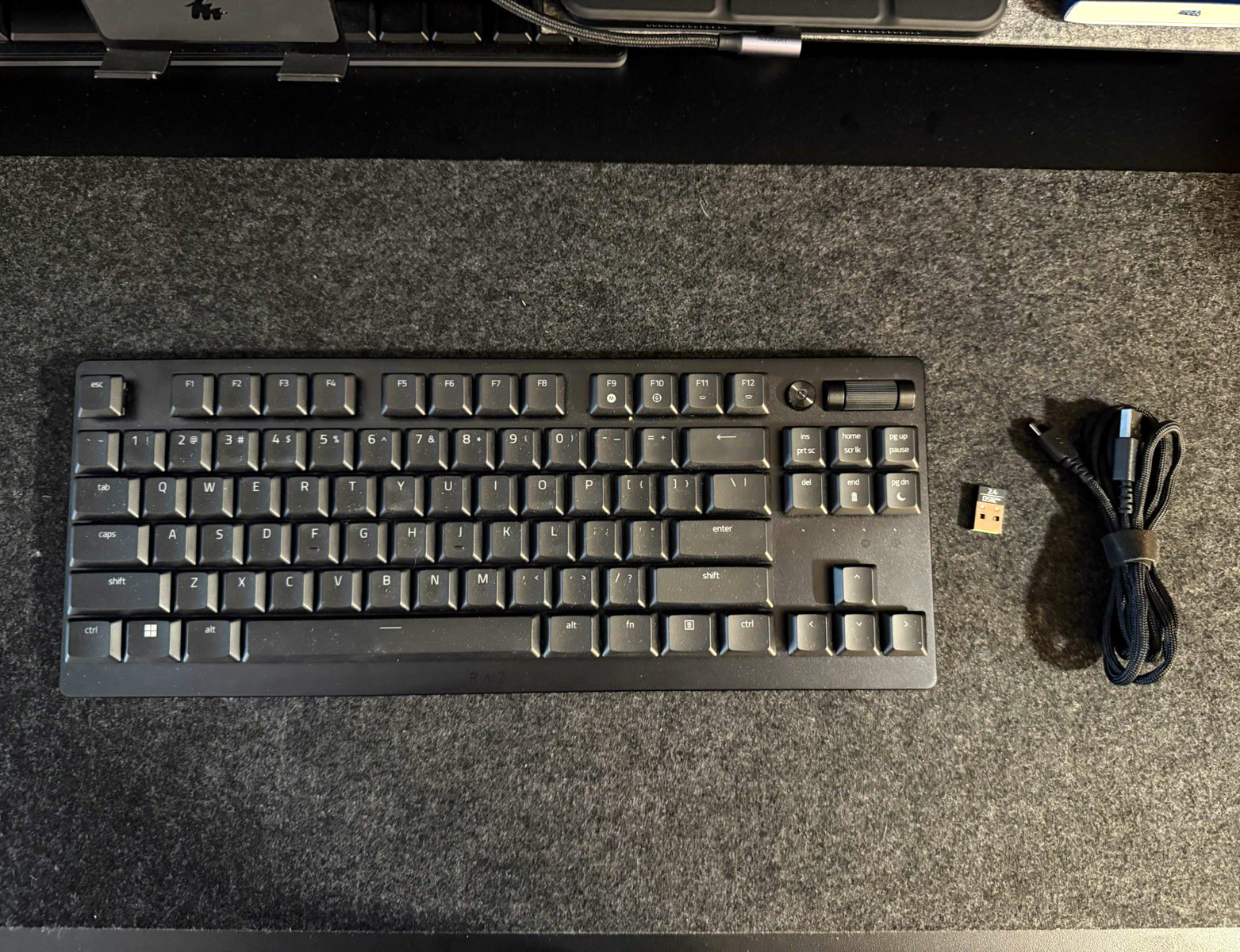 Razer DeathStalker V2 Pro TKL Wireless Keyboard Black QWERTY English