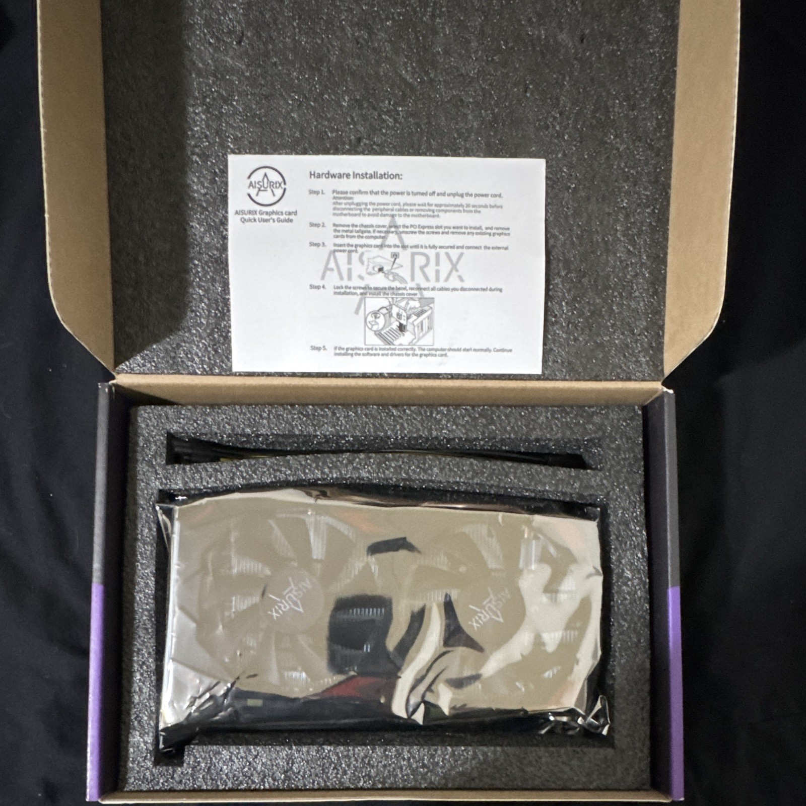 AISURIX Radeon RX 580 8GB GDDR5 2048SP Graphics Card – New