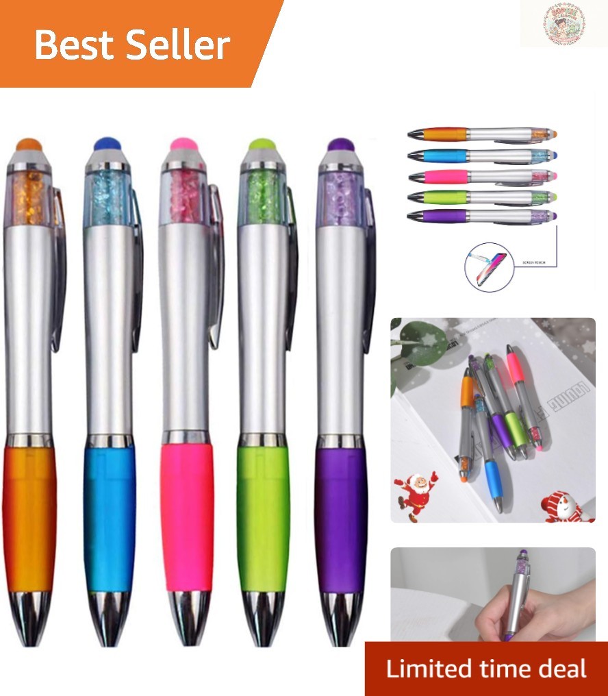 Stylish Multi-Functional Stylus Pens with Black Ink for Everyday Writing