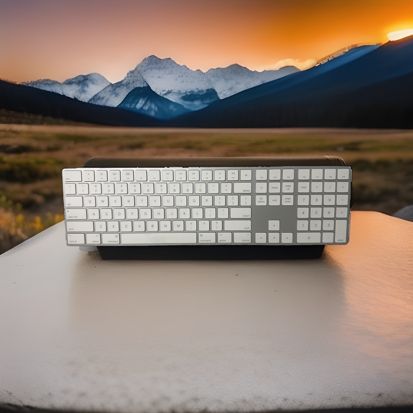 Apple Magic Keyboard with Numeric Keypad A1843 Silver - USED