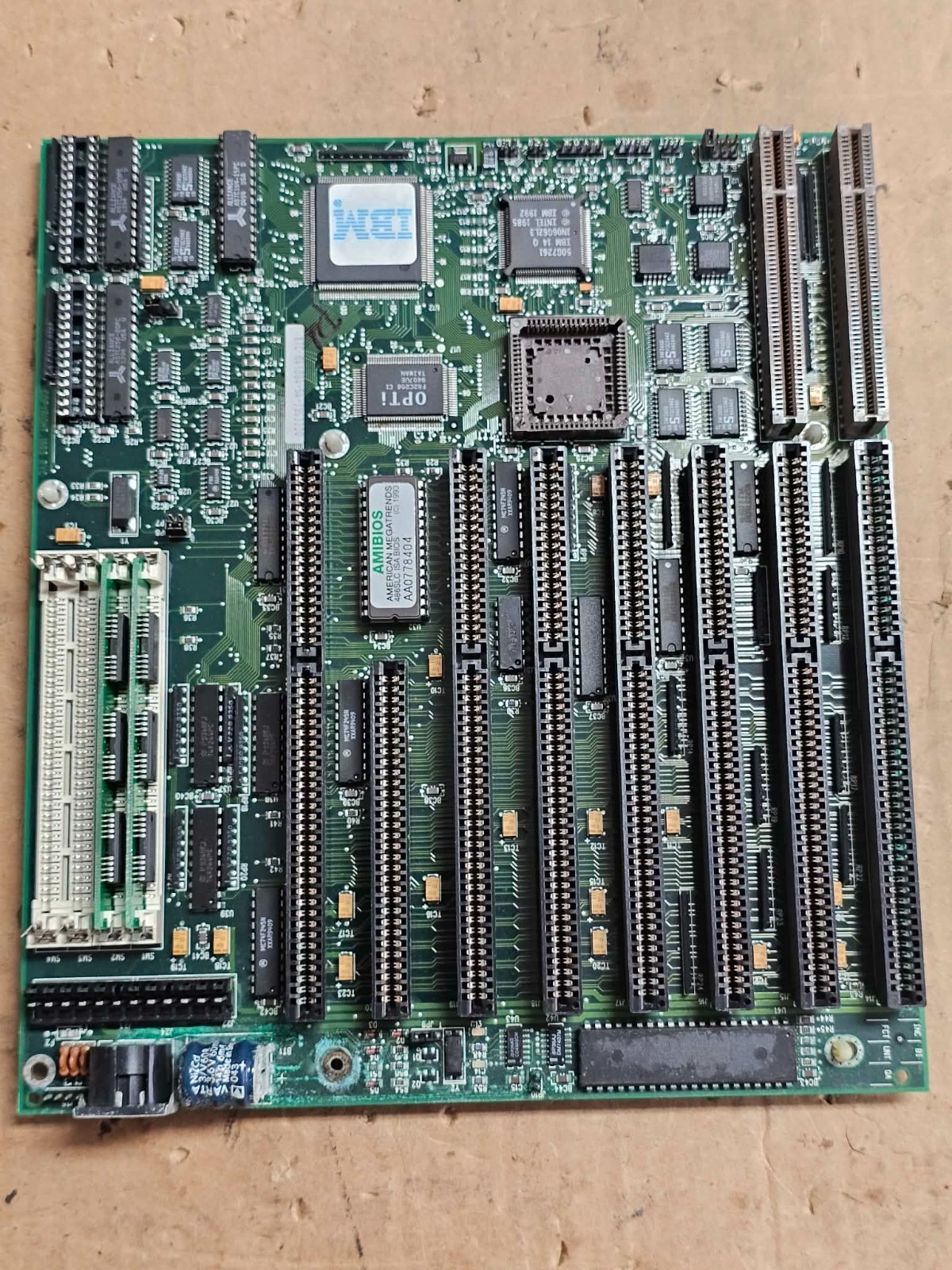 Retro Gaming IBM Alaris Leopard VLB Motherboard 387128k cache PARTS SPECIAL #2