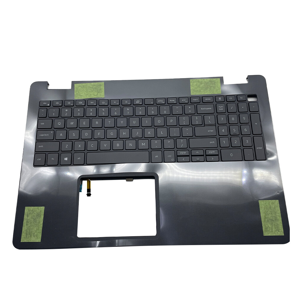 New Palmrest Upper Case With Backlit Keyboard For Dell Inspiron 15 3501 33HPP US