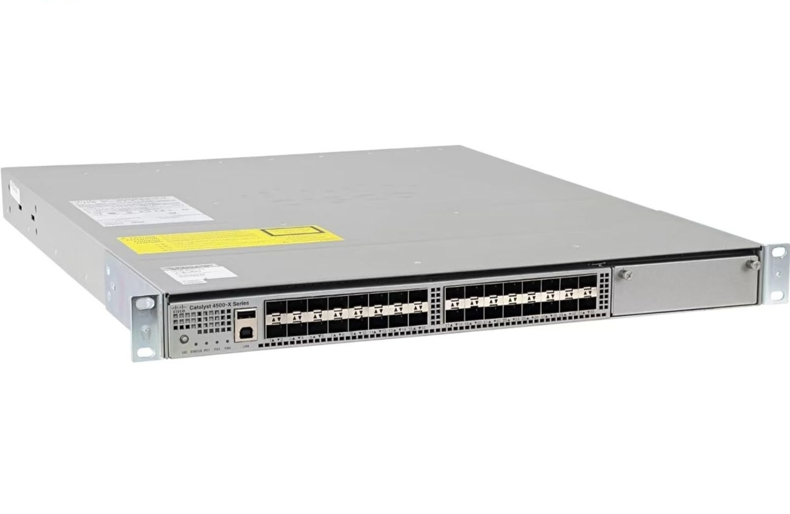 Cisco Catalyst WS-C4500X-32SFP+ 32 Ports Rack Mountable Switch w/ Dual AC PS