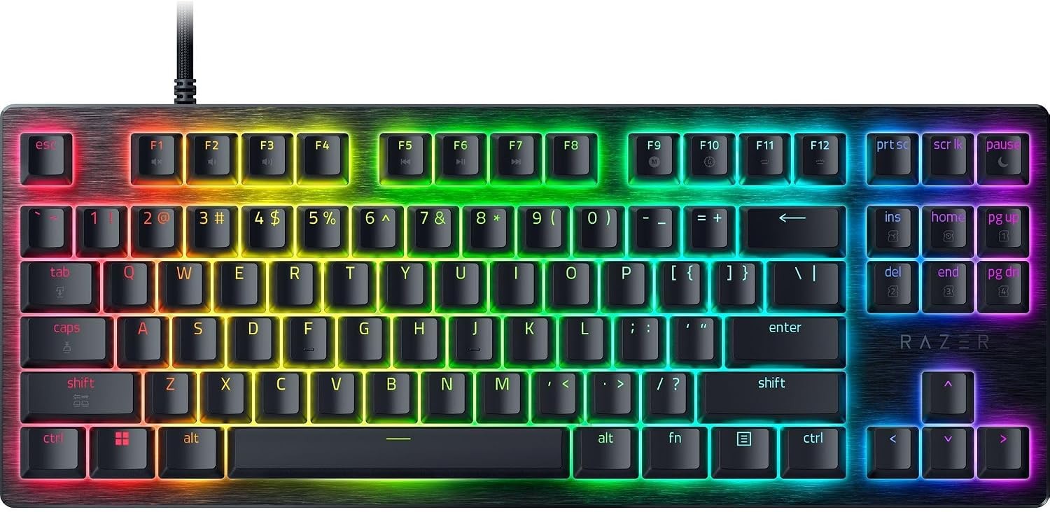 Razer Huntsman V3 HE Magnetic TKL 8KHz Keyboard Black Certified Refurbished