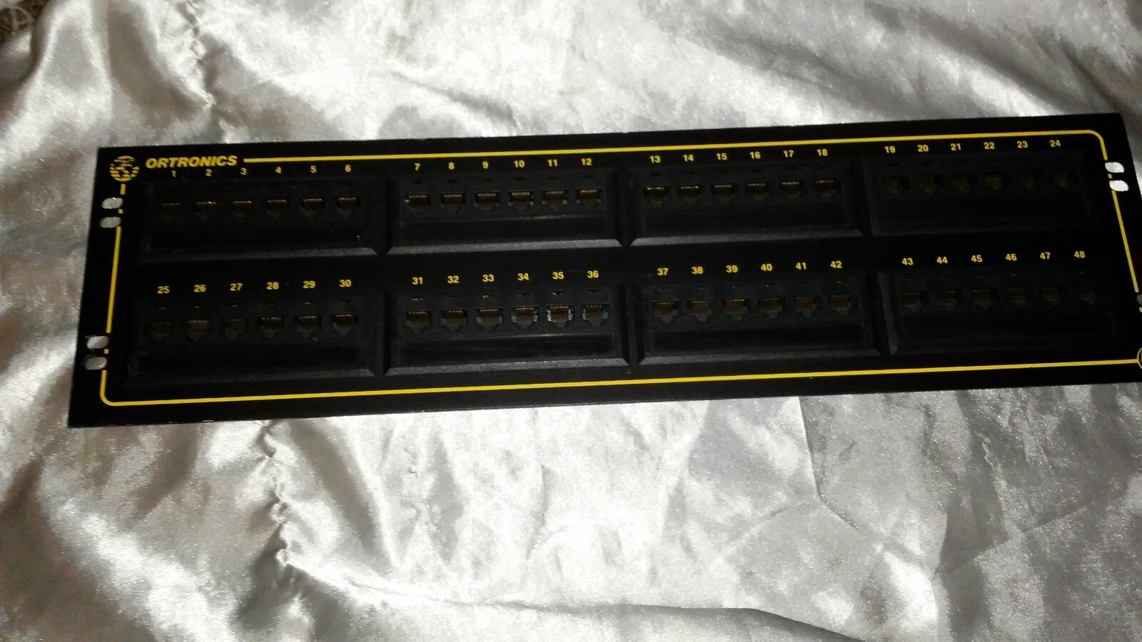 ORTRONICS 48 PORT PATCH PANEL # OR851004912 ELP 5 CIRCUIT ACCESSORY