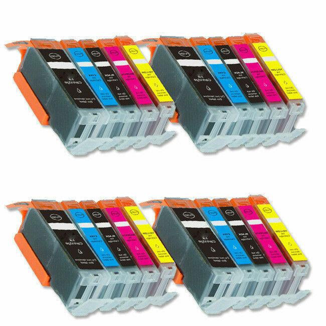 20 PK Printer Ink Set + LED Chip for PGI-270XL CLI-271XL MG6820 MG6821 MG6822