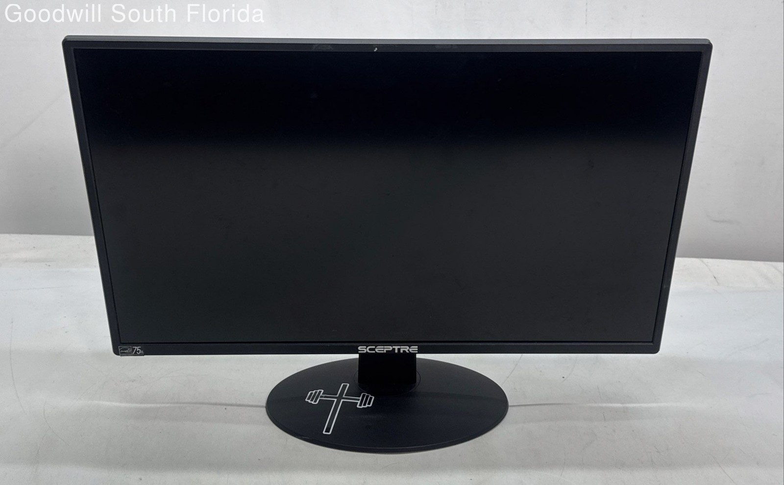 Sceptre Model F24 Black Widescreen LCD Screen Game Monitor Not Tested