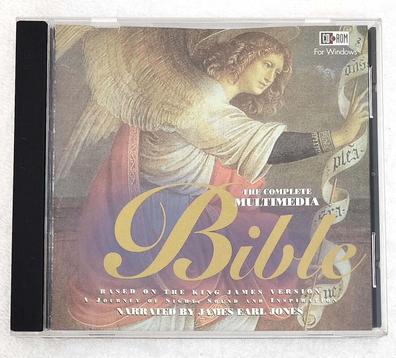 The Complete Multimedia Bible PC CD-ROM 1995 James Earl Jones