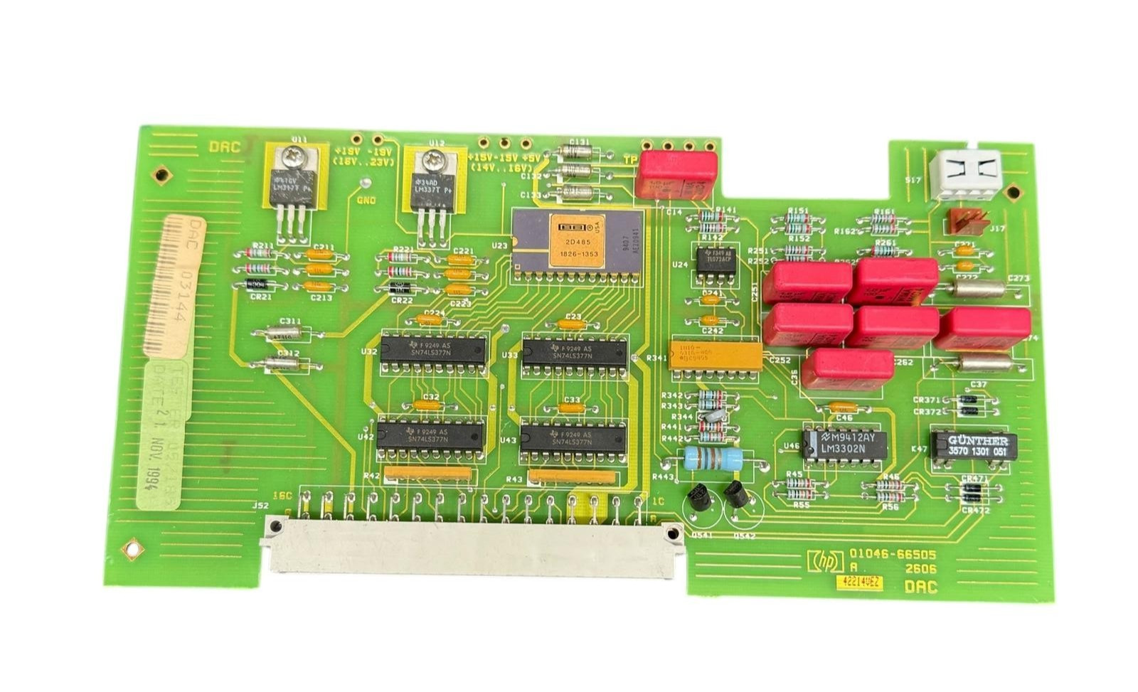 HP 01046-66505 Board DAC