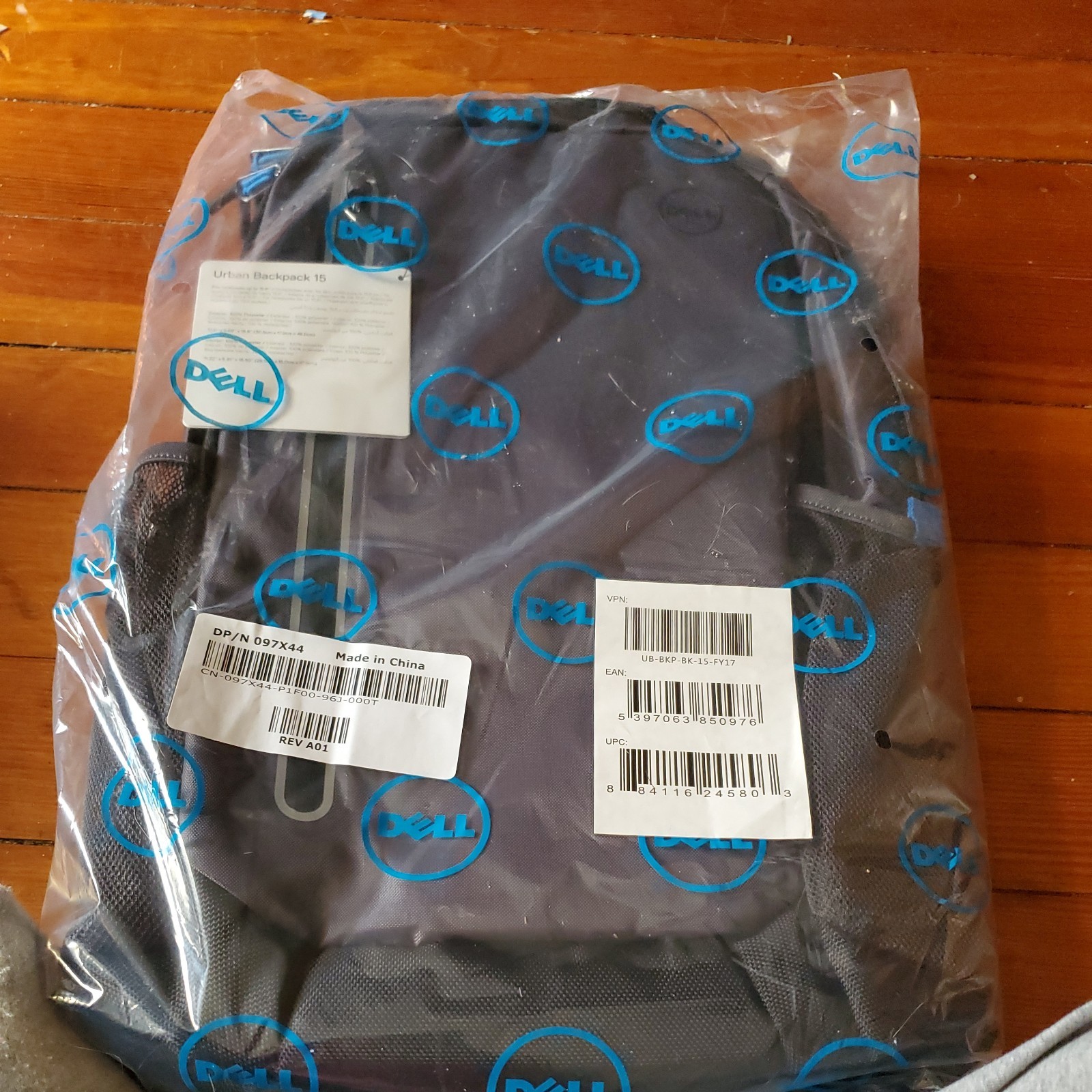Dell Urban Backpack 15 - Model #97X44 - 15.4 inch Laptop, School, Work Bag
