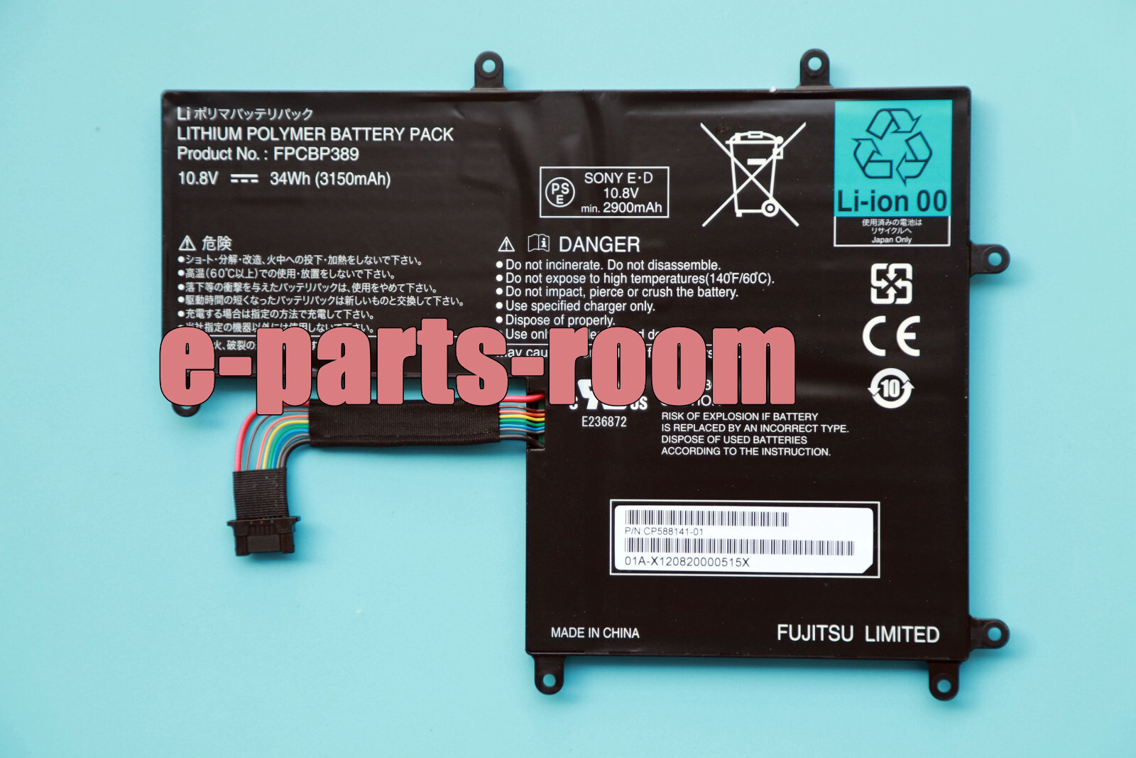 Genuine FPB0286 FPCBP389 Battery for Fujitsu Stylistic Q702 E236872 CP588141-01