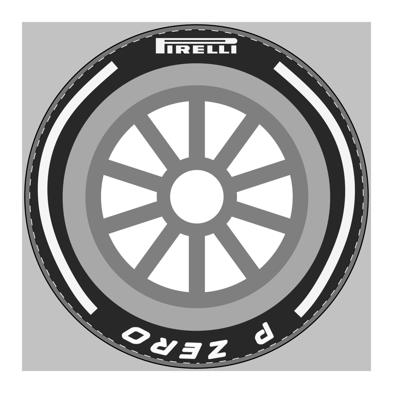 Leather F1 Pirelli Hard Mouse Mat