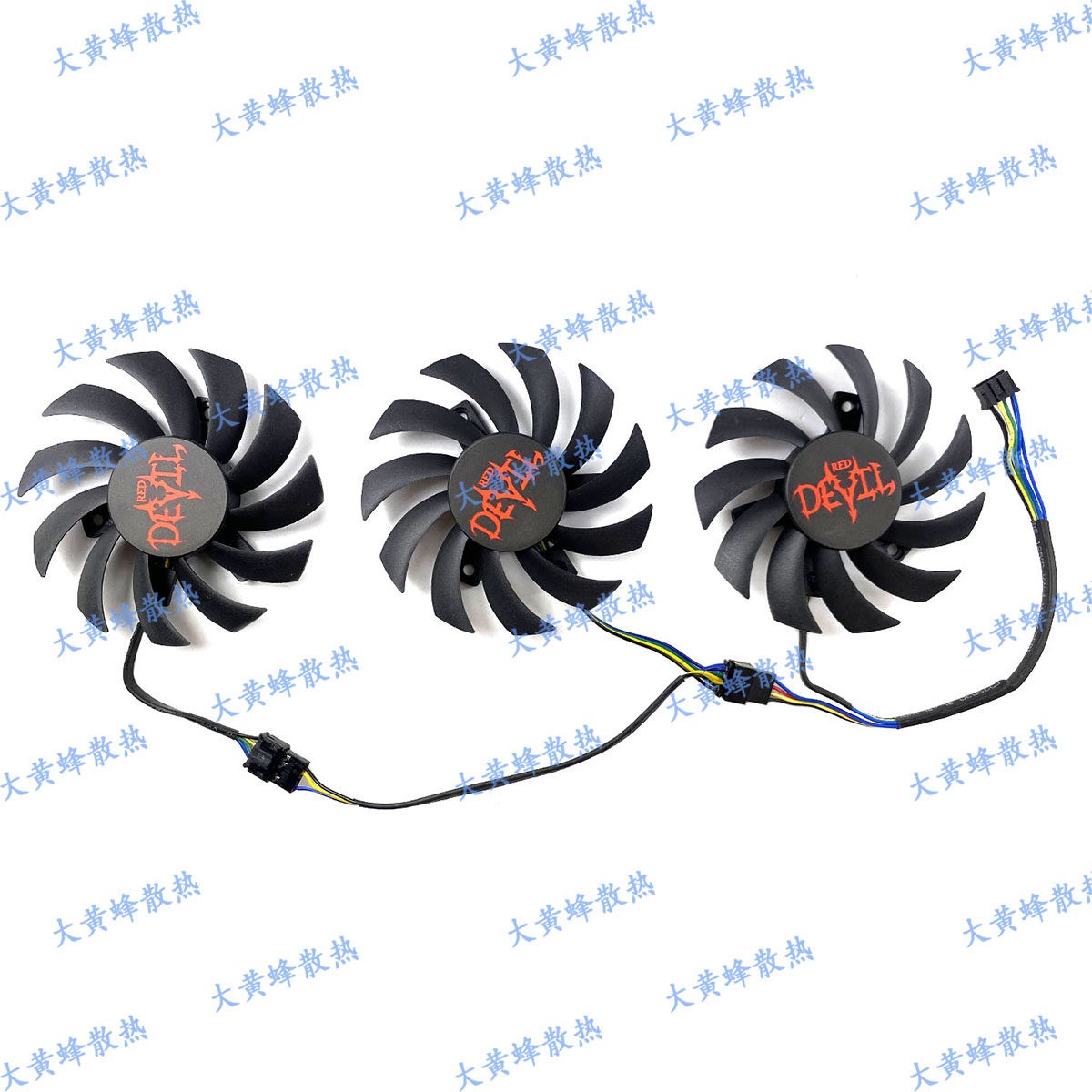 Graphics Card Cooling Fan For POWERCOLOR / DATALAND RX480 570 Red Devil
