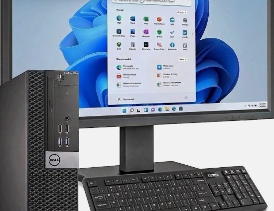 Dell OptiPlex3040 & Keyboard-8GBRAM-Windows 11 Pro Wi-Fi-FREE SAME DAY SHIPPING