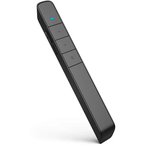 Presentation Clicker Green Light Pointer USB Rechargeable Wireless
