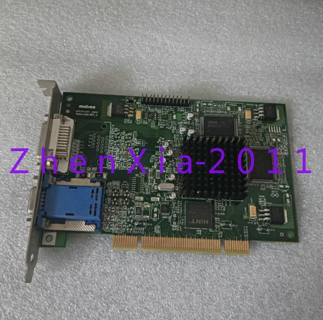 1PC Used Matrox F7003-0301 REV-A PCI video card G45FMDVP32DOE3D