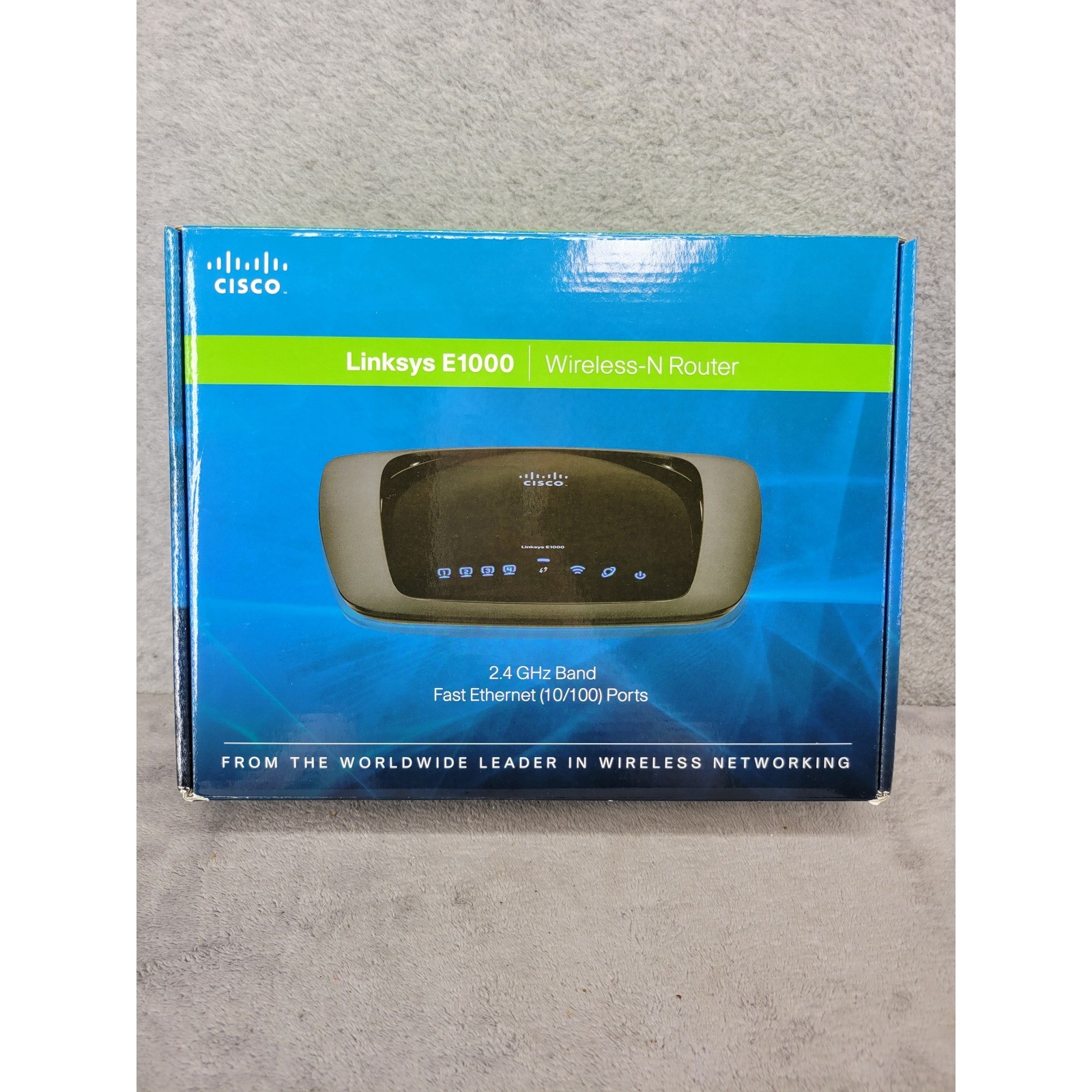 Linksys E1000 Wireless-N WiFi Router 2.4GHz 300Mbps 4-Port Fast Ethernet Cisco