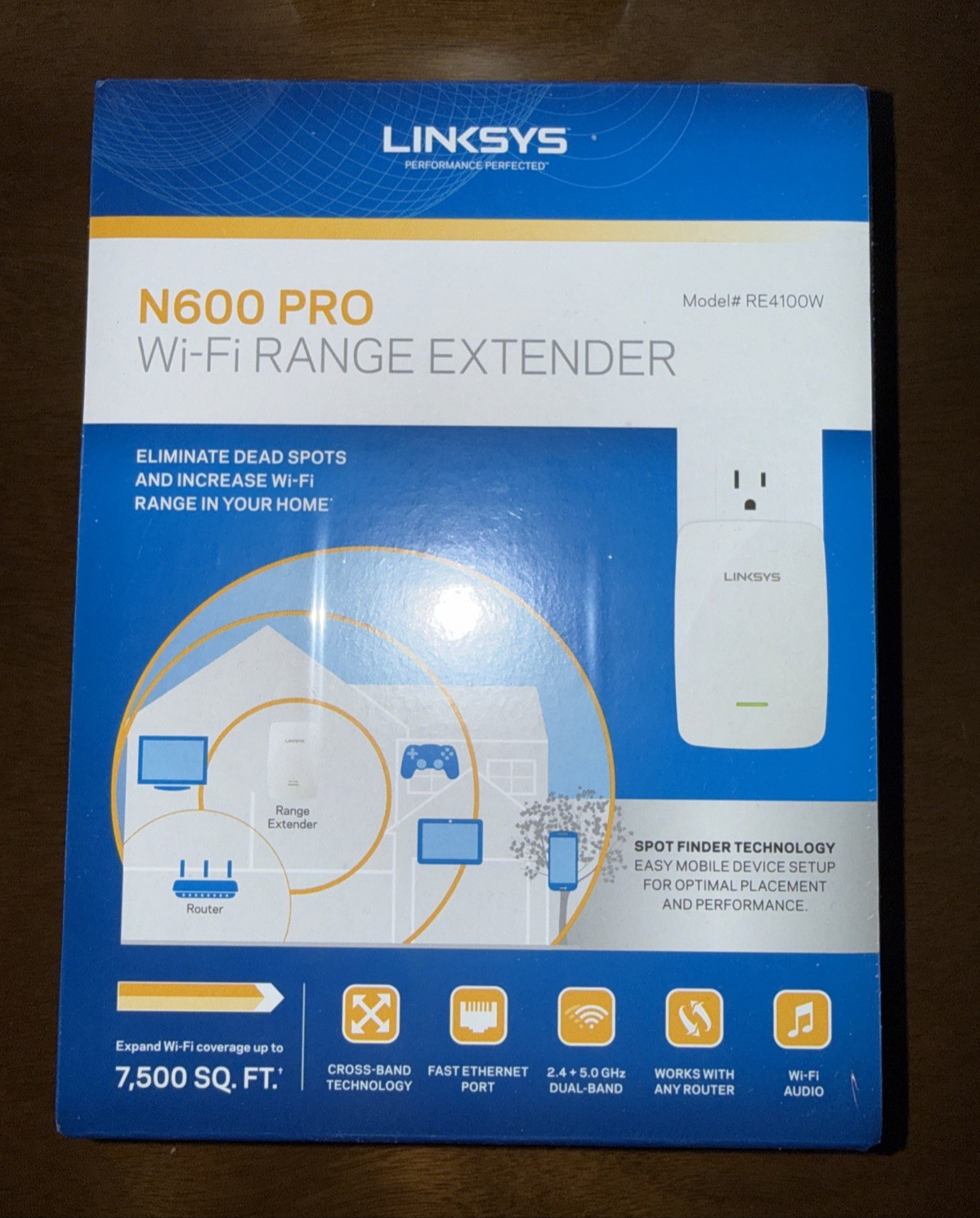 Linksys RE4000W N600 PRO Wi-Fi Range Extender