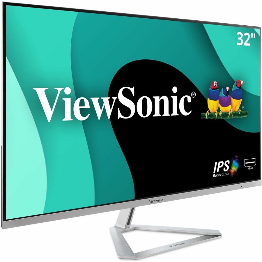 ViewSonic VX3276-MHD 32 Inch 1080p Monitor, IPS with Screen Split Capability and