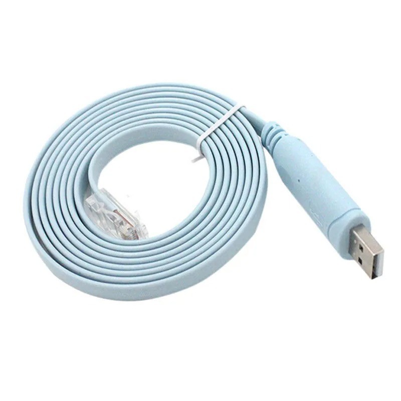 USB to RS232 Serial to RJ45 CAT5 Console Adapter Cable for Cisco Routers FTDI