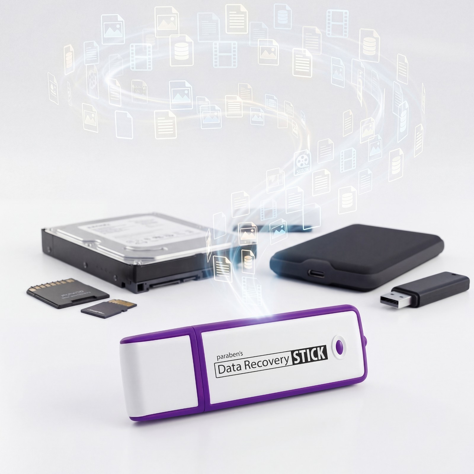 Data Recovery Stick - Recover Deleted Data from Windows Computers & Drives