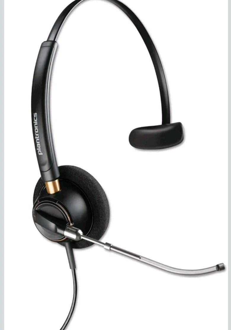Plantronics EncorePro 510 - 89435-01 Wired Headset, Black