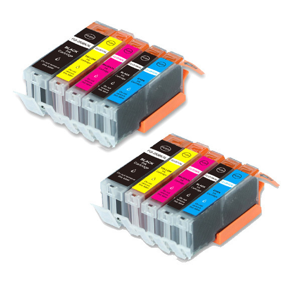 10 Pack New Replacement Ink Set for Canon Pixma 250 251 MG6620 MX922 IP7220
