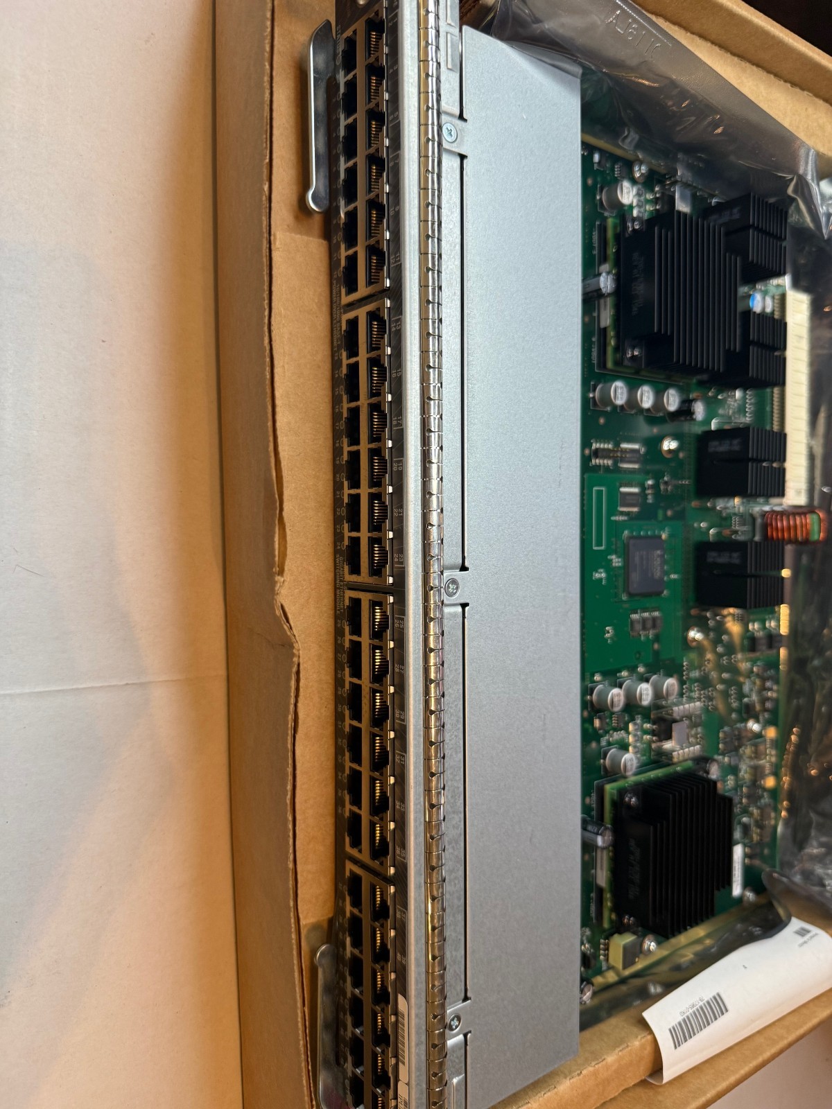 Cisco WS-X4648-RJ45V+E Catalyst 4500 E-Series 48-Port Gigabit PoE+ Line Card NEW