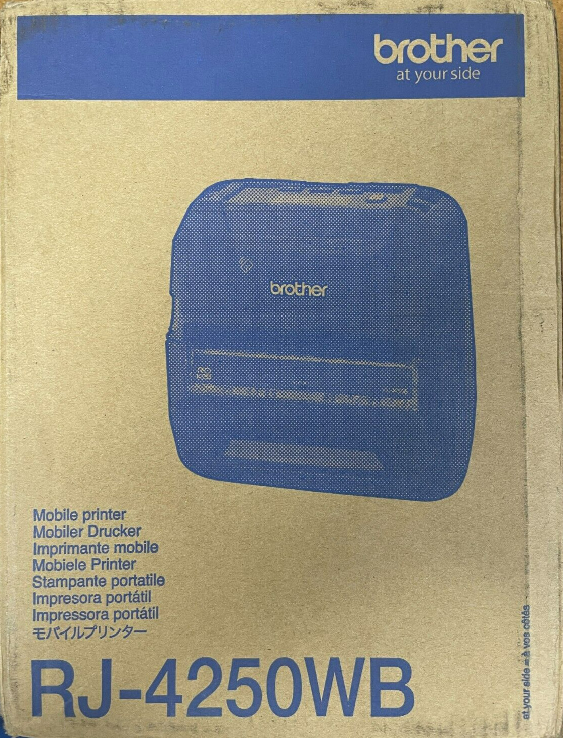 Brother - RJ-4250WB - Direct Thermal Printer Monochrome USB Bluetooth